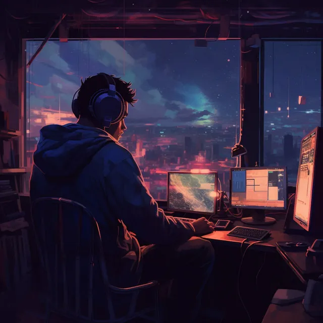 Concentrated Work Vibes in Lofi