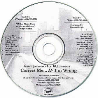 Correct Me... If I'm Wrong by Isaiah Jackson