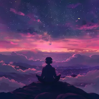 Meditation Harmony: Lofi Tones Align by Nighttime Calm Lofi