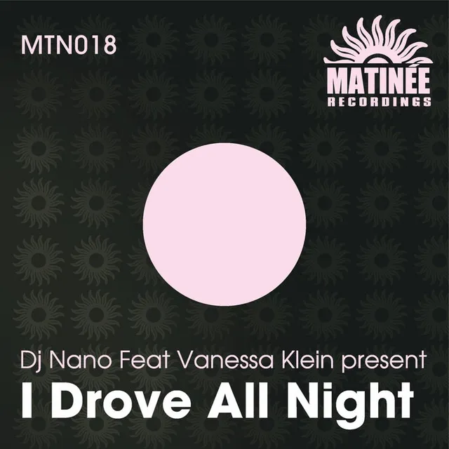 I Drove All Night - G-Martin, Alex Neza & Sack Muller Remix