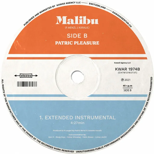 Malibu (Side B) [Extended Instrumental]