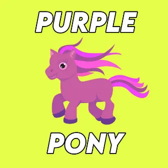 Purple Pony by Boots and Cats