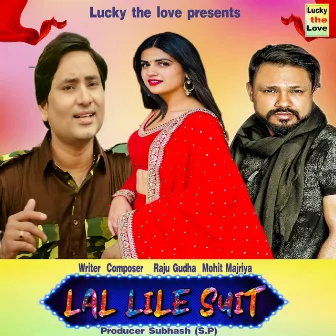 Lal Lile Suit by Harjeet Diwana