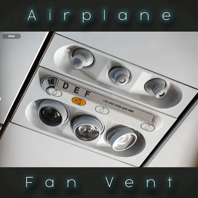 Airplane Fan Vent - 3 Minutes