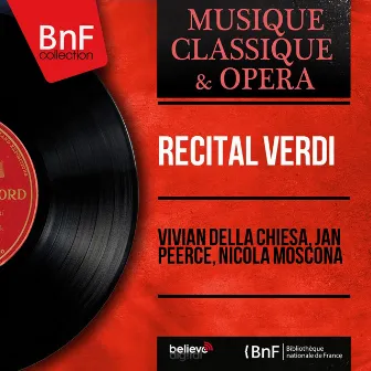 Récital Verdi (Mono Version) by Nicola Moscona