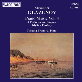 Glazunov: Piano Music, Vol. 4 by Silvia Capova