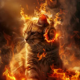 Whiskers and Fire: Cats Soothing Sounds by Spirits Of Our Dreams