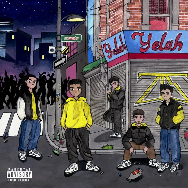 YELAH (feat. Caesar, MarZa, BRESCO, Flus Brain & TOLKA)