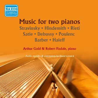 Music for 2 Pianos, 1900-1952 by Arthur Gold