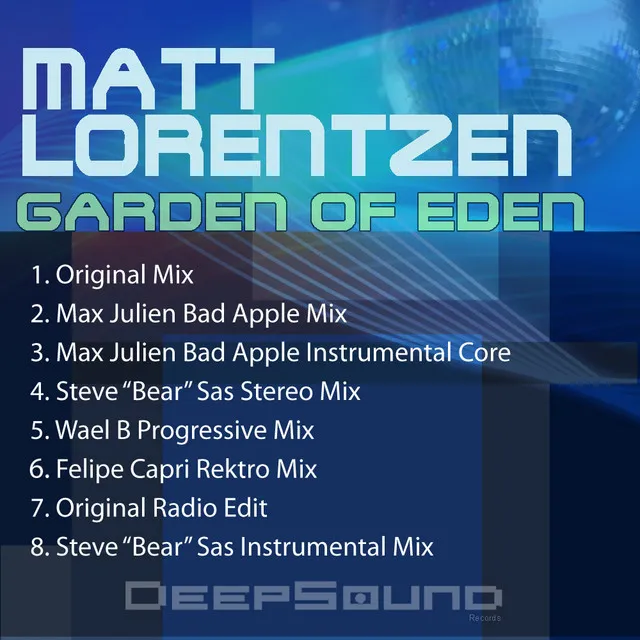 Garden of Eden - Steve "Bear" Sas's Stereo Mix