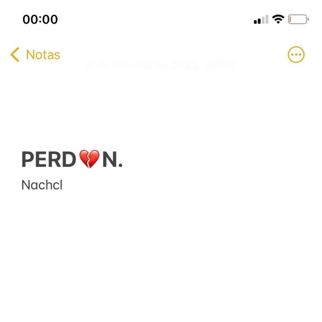 Perdón:(