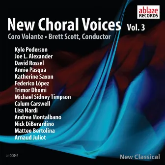 New Choral Voices, Vol. 3 by Brett Scott