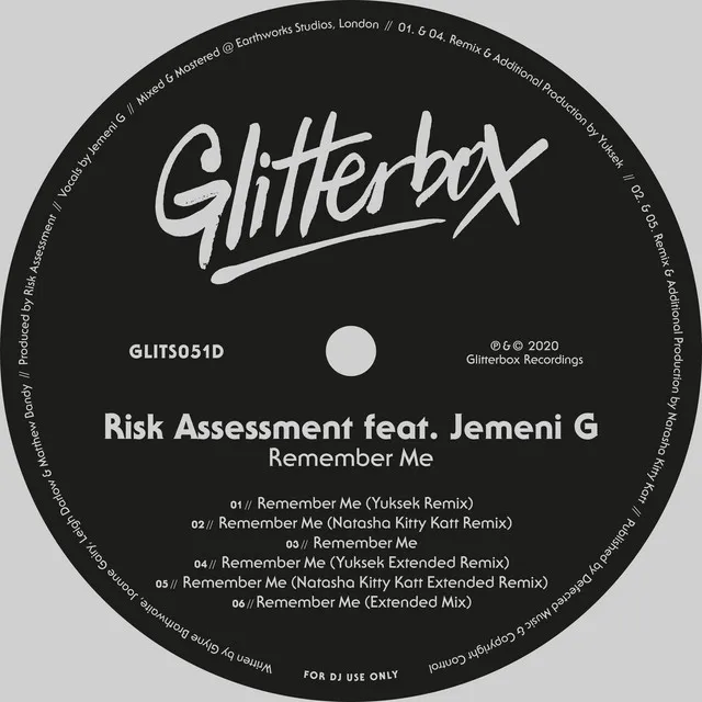 Remember Me (feat. Jemeni G) - Yuksek Remix