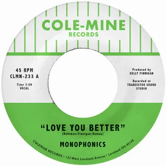 Love You Better / The Shape Of My Teardrops by Monophonics