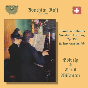 Piano Four-Hands Sonata in E Minor, Op. 73b: II. Sehr rasch und fein by Solveig Wikman