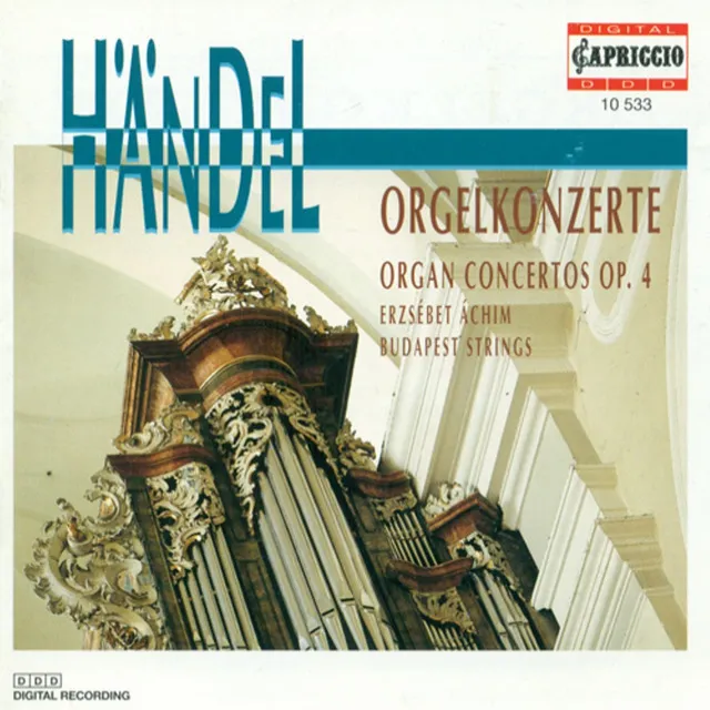 Organ Concerto No. 3 in G Minor, Op. 4, No. 3, HWV 291: IV. Gavotte: (Allegro)