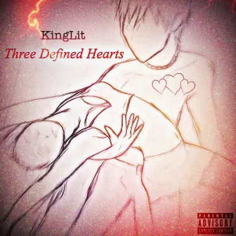 Three Defined Hearts by KingLit