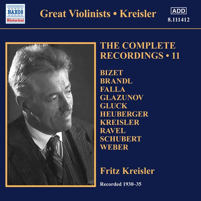 Rosamunde, Op. 26, D. 797: Ballet No. 2 in G Major (Arr. F. Kreisler for Violin & Piano)