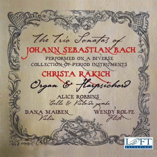 Trio Sonata No. 5 in C Major, BWV 529 (arr. for flute, cello and harpsichord): I. Allegro