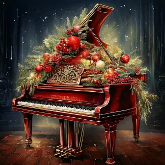 Festive Christmas Piano Keys by Christmas Oldies