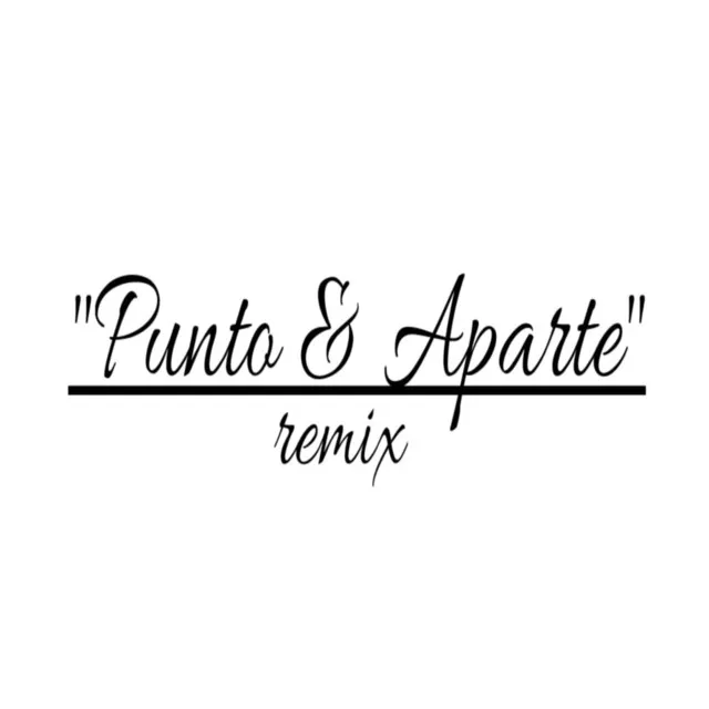 Punto y Aparte - Remix