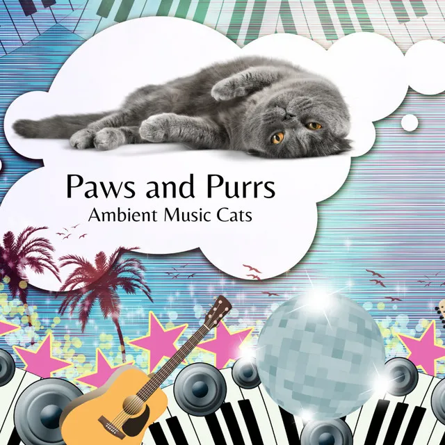 Paws and Purrs: Ambient Music Cats