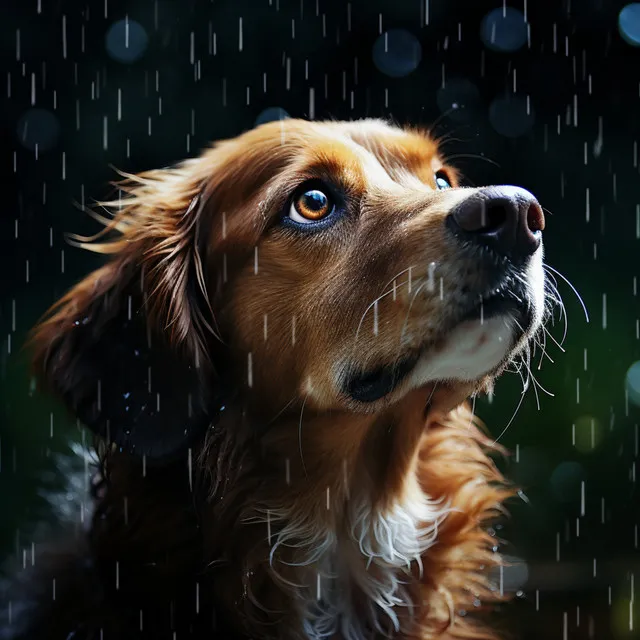 Canción De Juego Canino Bajo La Lluvia