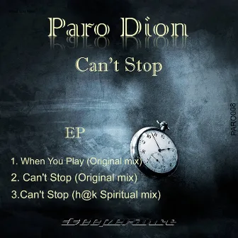 Can't Stop by Paro Dion