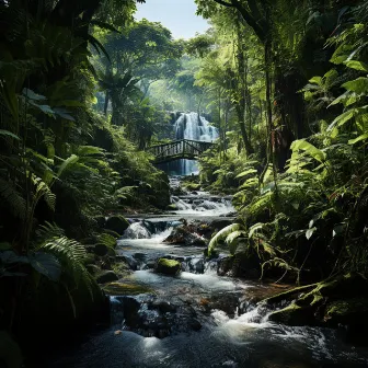 Serenidad De La Cascada: Ritmos Oníricos Del Río by Sonidos de Escandinavia