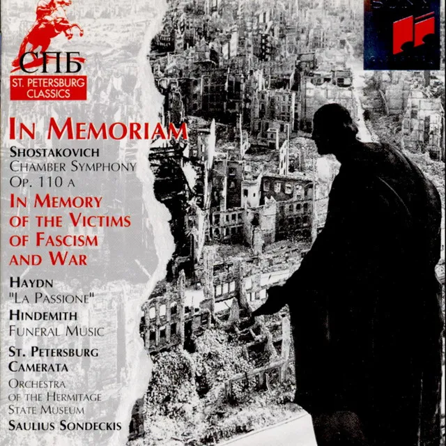 Chamber Symphony, Op. 110a (after the String Quartet No. 8, Dedicated to victims of fascism and war): V.Largo