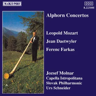 Alphorn Concertos by Jozsef Molnar