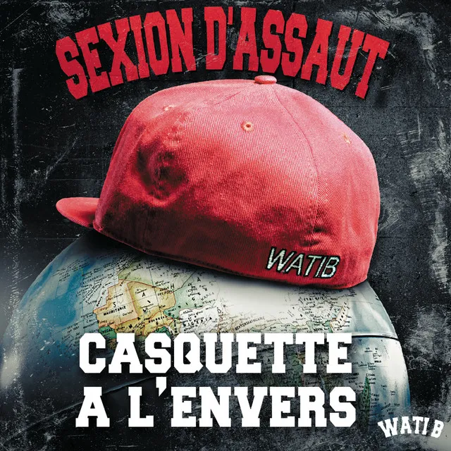 Casquette à l'envers