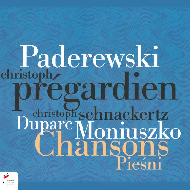 Ignacy Jan Paderewski: Douze melodies sur des poesies de Catulle Mendes, Op. 22: VI.Elle marche d'un pas distrait