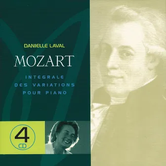 Mozart: Integrale Des Variations Pour Piano by Danielle Laval