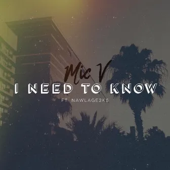 I Need to Know (feat. Nawlage 2k5) by Mic V