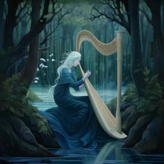 Echoes Across the Strings Odyssey by Classical Harp Music