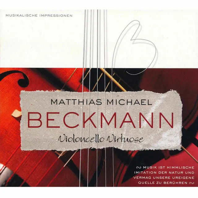 Herz und Mund und Tat und Leben, BWV 147: Chorale: Jesus bleibet meine Freude (Jesu, Joy of Man's Desiring) (arr. M.M. Beckmann for 5-string cello, double bass and piano)