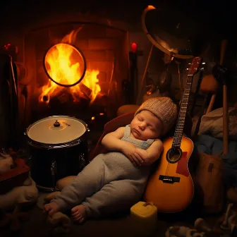 Fire Lullaby: Embers Soothing Tunes by Deep Sleep Relaxing Universe