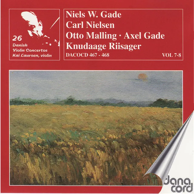 Concerto No. 1 for violin and orchestra in D major (1889): Romanze Andante con moto