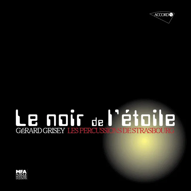 Gérard Grisey: Le noir de l'étoile