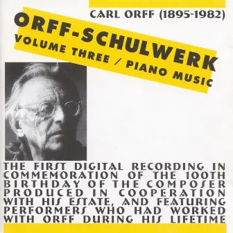 Orff-Schulwerk, Vol. 3: Piano Music by Wilfried Hiller