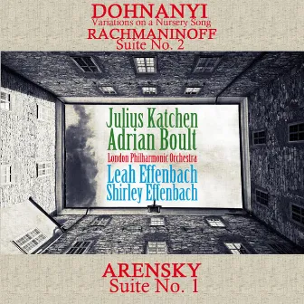 Dohnanyi: Variations on a Nursery Song / Rachmaninoff: Suite, No. 2 / Arensky: Suite, No. 1 by Shirley Effenbach