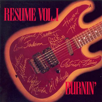 Resume Vol 1 - Burnin' by Wesley Matsuda