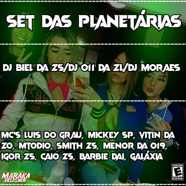 SET DAS PLANETÁRIAS