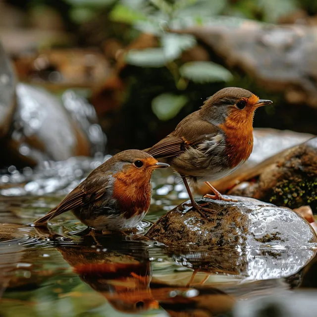 Binaural Relaxation with Creek Birds and Nature Melodies