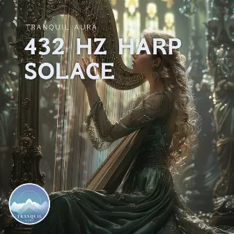 432 Hz Harp Solace: Quietude Melodies by Tranquil Aura