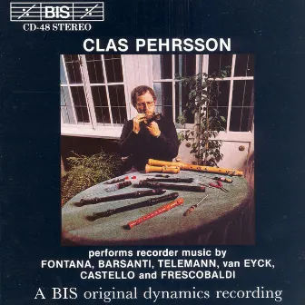 Telemann / Fontana / Castello: Recorder Chamber Music by Clas Pehrsson