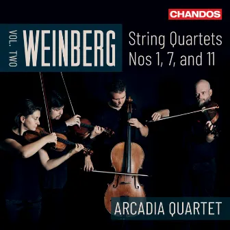 Weinberg: String Quartets Nos. 1, 7 & 11, Vol. 2 by Arcadia Quartet