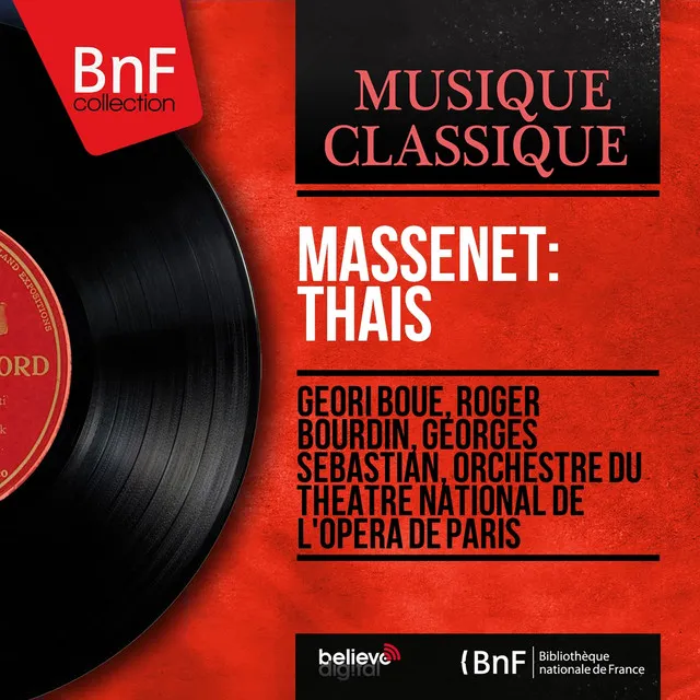 Massenet: Thaïs (Mono Version)