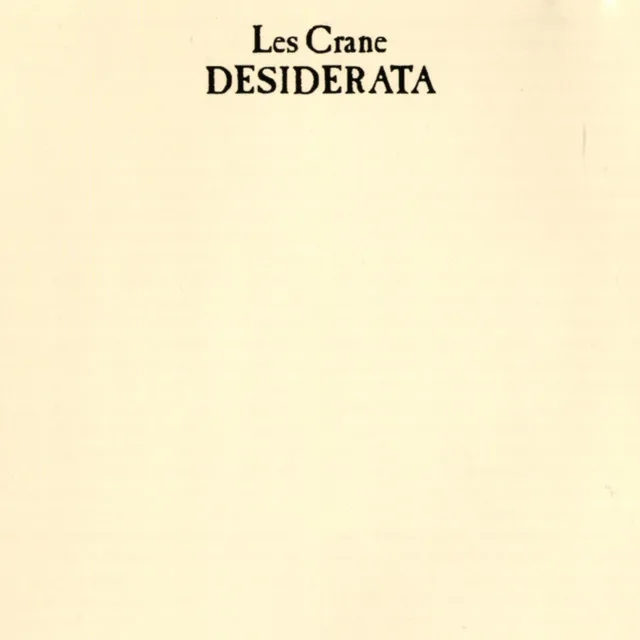 Desiderata